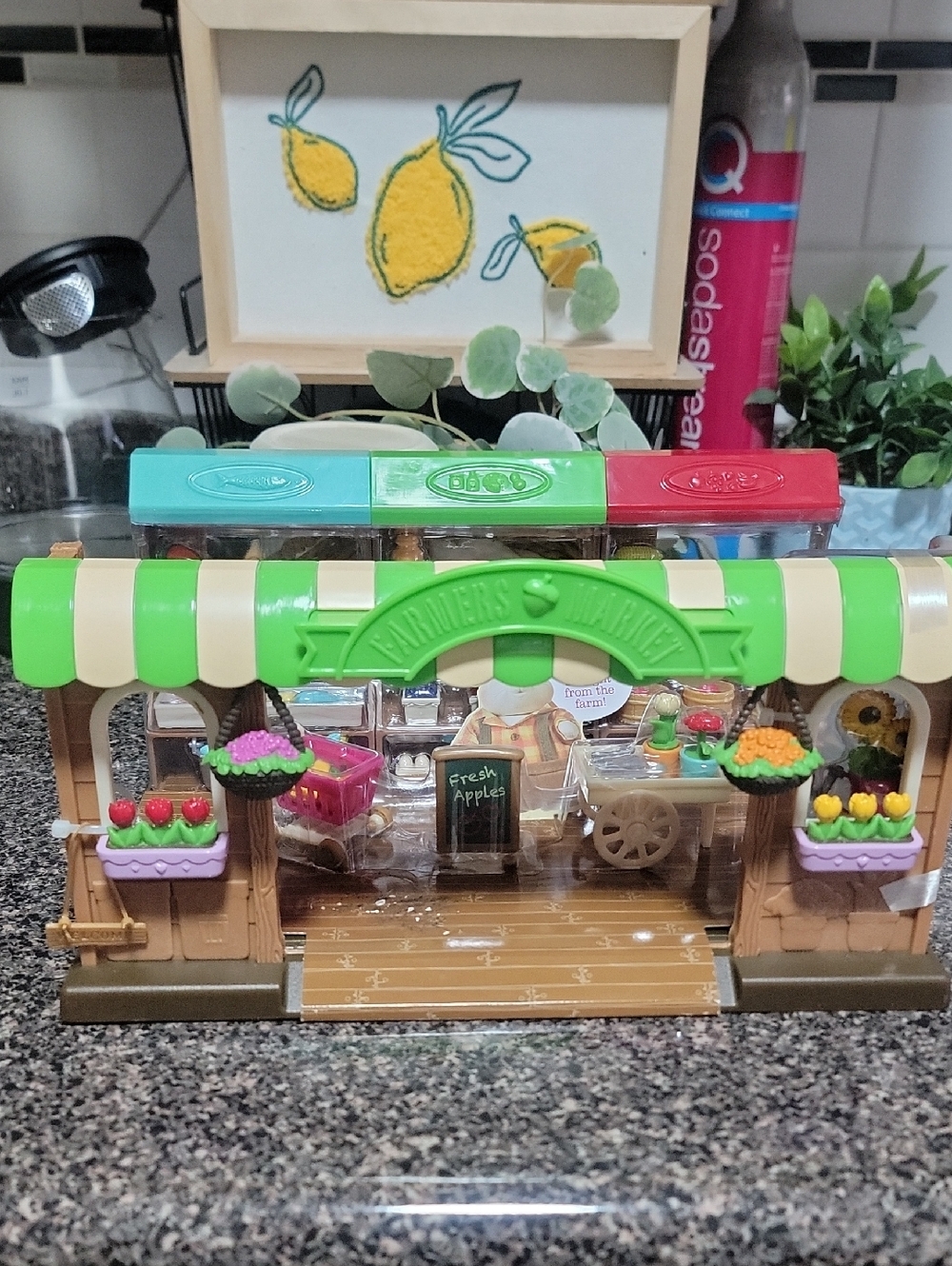 Li'l Woodzeez Playset Hoppin' Farmers Market BRAND NEW Sealed! 🔥🐻🍎🍏